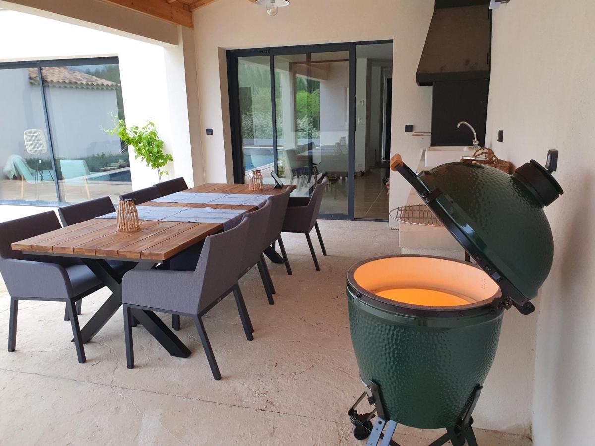 Onze Villa In Provence, Mont Ventoux, New Luxury Villa, Private Pool, Stunning Views, Outdoor Kitchen, Big Green Egg Malaucène Kültér fotó