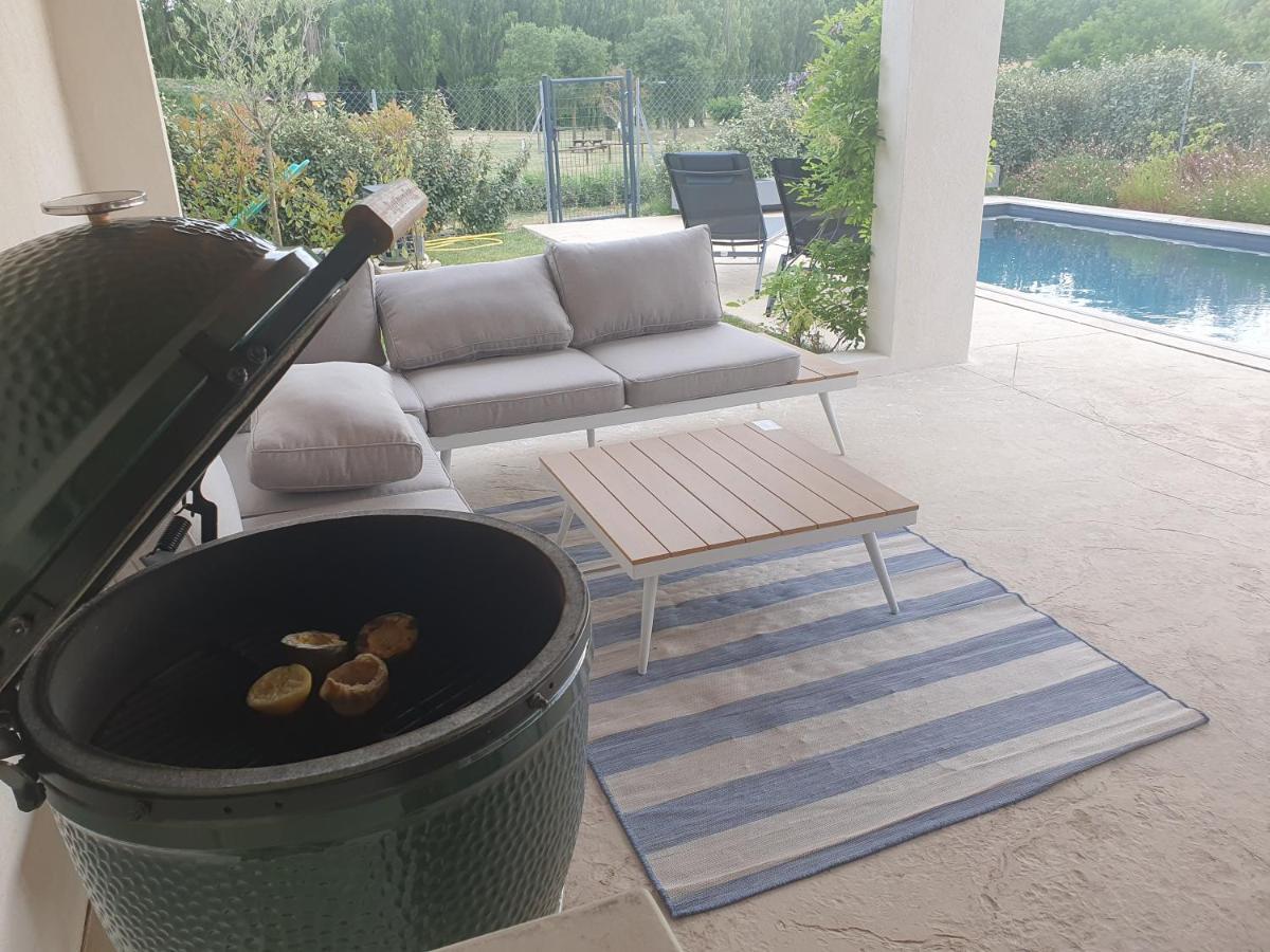 Onze Villa In Provence, Mont Ventoux, New Luxury Villa, Private Pool, Stunning Views, Outdoor Kitchen, Big Green Egg Malaucène Kültér fotó