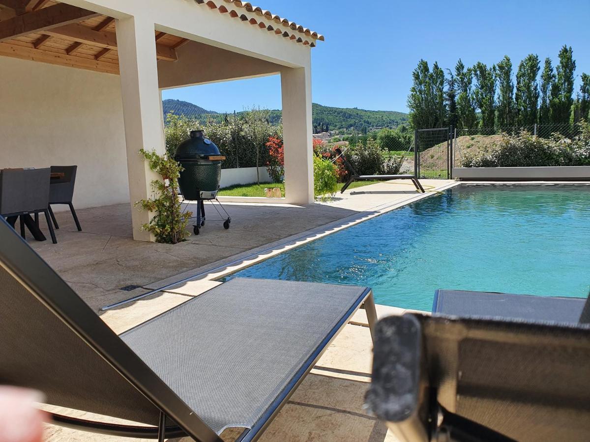Onze Villa In Provence, Mont Ventoux, New Luxury Villa, Private Pool, Stunning Views, Outdoor Kitchen, Big Green Egg Malaucène Kültér fotó