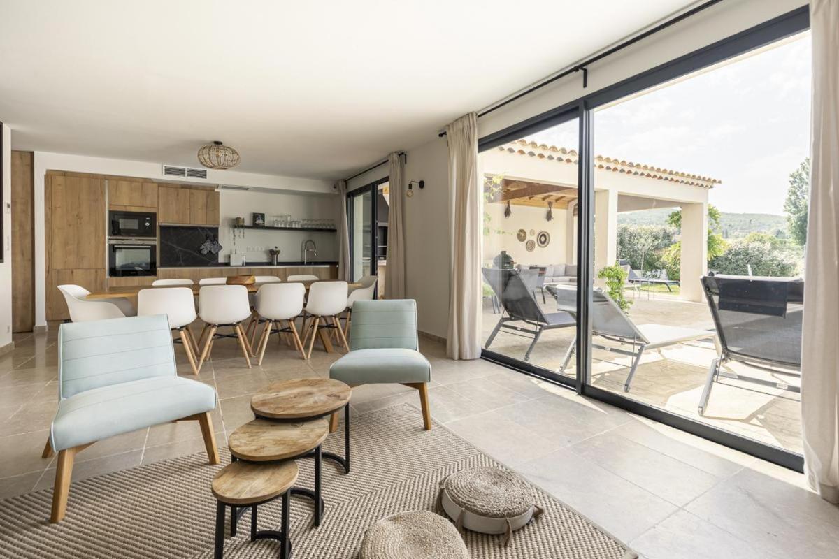 Onze Villa In Provence, Mont Ventoux, New Luxury Villa, Private Pool, Stunning Views, Outdoor Kitchen, Big Green Egg Malaucène Kültér fotó